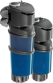 SICCE Shark ADV 600 Internal Aquarium Filter 158 GPH Submersible | In-Tank Freshwater Saltwater Marine Turtle Aquariums Filter Media Cartridge