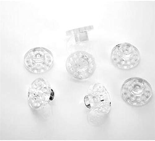 Reef Fish Tank Coral Frag Plugs Kits Bracket Racks 3 Sizes for Marine Aquarium (Acrylic Coral Flag Plugs x5)