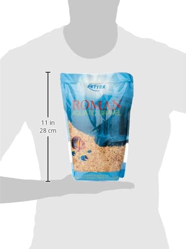 Pettex Roman Gravel Aquatic Roman Gravel 2 Kg Natural Honey Blend