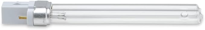 lumenivo 9W UV Light Bulb for Pond Filter, Aquarium Filter 2-Pin G23 Bulb UV Aquarium Light to Kill Algae - UV G23 Base Light Bulb 9W Perfect Jebao Aquatop Tetra Pond Sunsun Grech Super