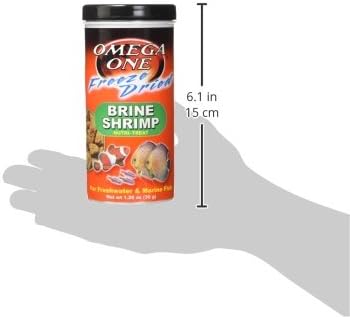 Omega One Freeze Dried Brine Shrimp, 1.28 oz