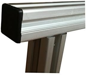 Aquarium Light Suspension System 12 Inch Adjustable Aluminum Tank Bracket Hanging Kit for T5 T8 LED Metal Halide Lamp Reef Marine Fish Tank Lighting Holder Mount Rail Hanging Support System