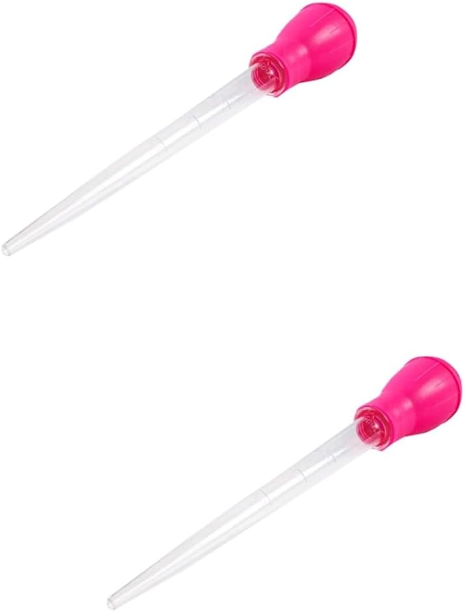 DOITOOL 2pcs Manual 50ml Aquarium Pipette Fish Tank Cleaner Aquarium Material Safe for Fish