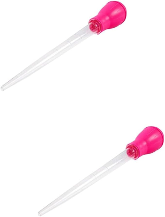 DOITOOL 2pcs Manual 50ml Aquarium Pipette Fish Tank Cleaner Aquarium Material Safe for Fish