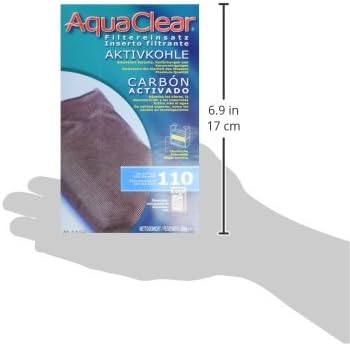 Aqua Clear AquaClear Activated Carbon Filter Inserts – Replacement Chemical Filter Media for 110 Gallon Tank