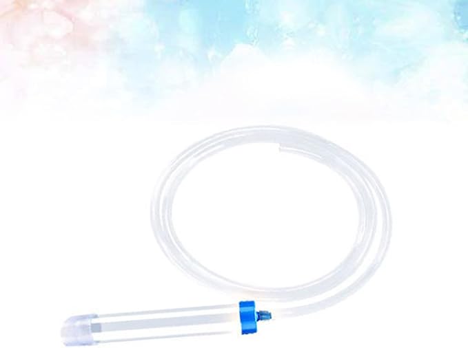 balacoo Home Aquarium in Transparant Sand Gravel Washer Pump Cleaning Changer Water for Clear Manual Siphon Cleaner Fish Changing Tank