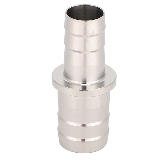 Yosoo 2 Types of Aquarium Stainless Steel Water Pipe Adapter Fittings Joint Connector for Fish Tank 12mm/0.47in to 16mm/0.63in, 16mm/0.63in to 20mm/0.79in Hose Converter