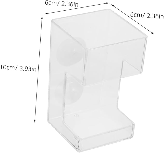 Milisten Floating Fish Feeder Bowl Automatic Fish Feeding Dish for Aquariums Supplies for Shrimp and