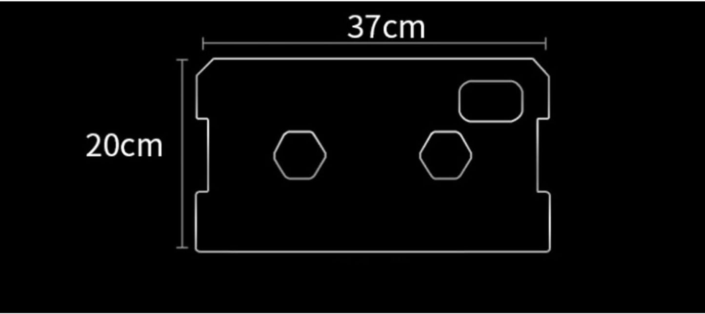 Aquarium Cover, Anti Jumping Fish Tank Top Cover, Transparent, for Aquariums for Fish, Reptiles and Turtles(37x20cm/14.6x7.9in)
