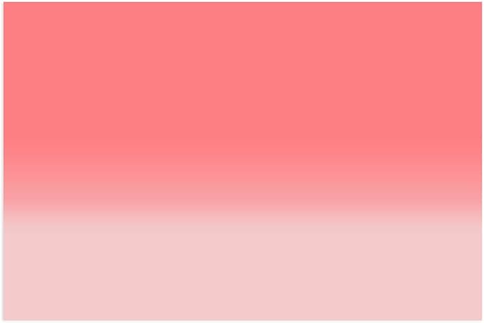 T&H Home Aquarium Décor Backgrounds - Gradient Pink and Light Pink Fish Tank Background Aquarium Sticker Wallpaper Decoration Picture PVC Adhesive Poster, 36.4" W x 18.4" H