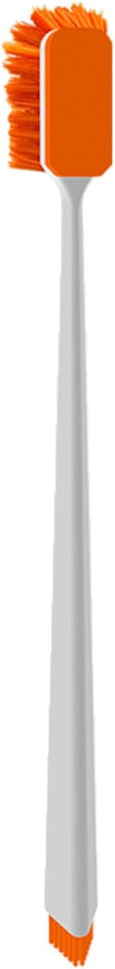 Long Handle Fish Tanks Brush Cleaner Double Side Bristle Scrubbing Brush 30cm Cleaning Brush Plastic Glass Algae Cleaner Aquarium Cleaning Tools