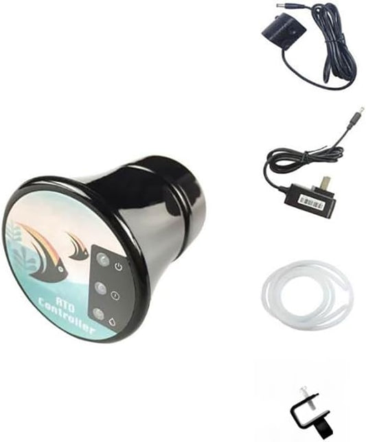 Aquarium Marine Reef Fish Tank Automatic Auto Top Off Water Filler Water Level Controller Smart Top Up ATO System Suitable for Transparent containers (Max Tank Thickness 12.5mm)