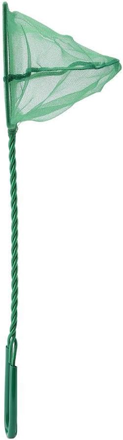 Fishing Landing Net, Portable Catch and Release Fish Net Fish Skimming Net Goldfish Net Floating Debris Clean Tools for Aquarium Fishbowl Fish (6 inch)