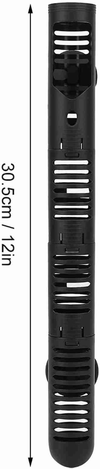 Fish Tank Heater Guard with 2pcs Aquarium Suction Cups, 12in Fish Tank Heater Case Cover for Aquariums and Fish Tanks (No. 2 Protective Cover 30.55cm Long)