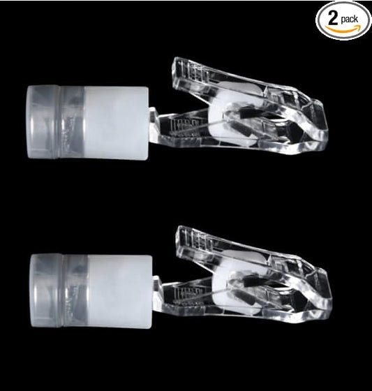 Magnetic Aquarium Veggie Clip Plant Feeding nori Seaweed Clip for Saltwater Fish Aquarium Magnet Lettuce Food clamp Fish Accessories—Patented Product (2pcs Magnetic Veggie Clip)