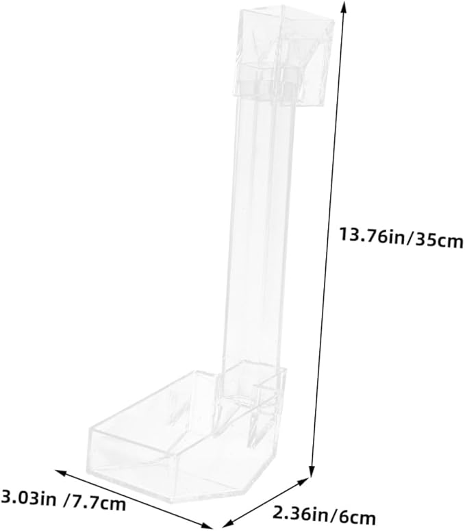 Toddmomy Aquarium Fish Feeder Tube with Feeding Ring 35cm Automatic Fish Tank Feeder Vacation Feeding Aquarium Supplies