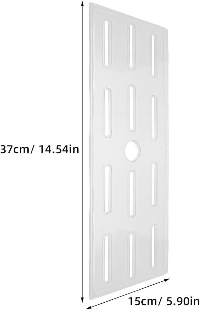 Anti-Jumping Aquarium Lid: Prevent Fish Jumping Out - 14.6x5.9 Aquarium Hood Top Cover Clear Plastic Fish Tank Lid for Turtle Shrimp Tank