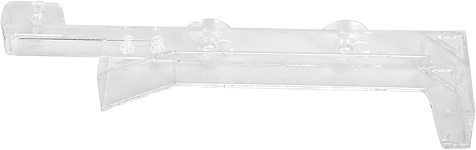 Shrimp Feeder Tube, Fish Plate Acrylic Transparent Tube, Clear Automatic Feeders Aquarium Feeding Tray for S (M(59cm / 23.2in Long))