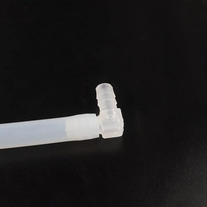 10pcs Plastic Equal Elbow Connector Aquarium Fish Tank Pagoda Hose Adapter 90 Degree Transparent Joints, Air Pump Fitting (Size : 10mm)
