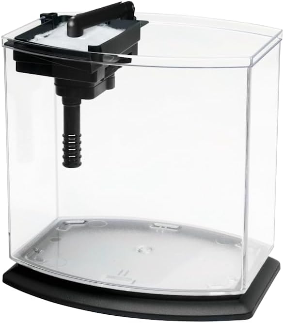 Aqueon 00800196: Aquarium Kit Mini Bow Led Blk 1G