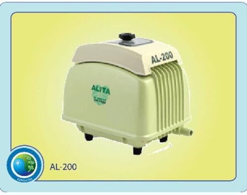 AL-200 Air Pump - 200 Liters Per Minute - 261 Watts - 120 Volts