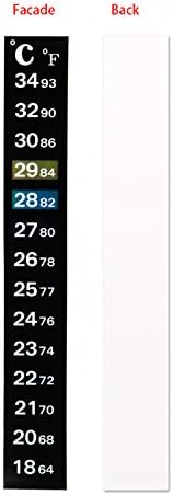 Digital Aquarium Tank Fish Thermometer Temperature Sticker Dual Scale 1 Piece