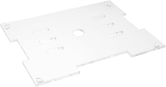 Acrylic Aquarium Cover Fish Tank Lid, Transparent Fish Tank Hood, Breeder Protective Lid, Prevents Jumping and Reptile Escapes 8.66 X 6.30in