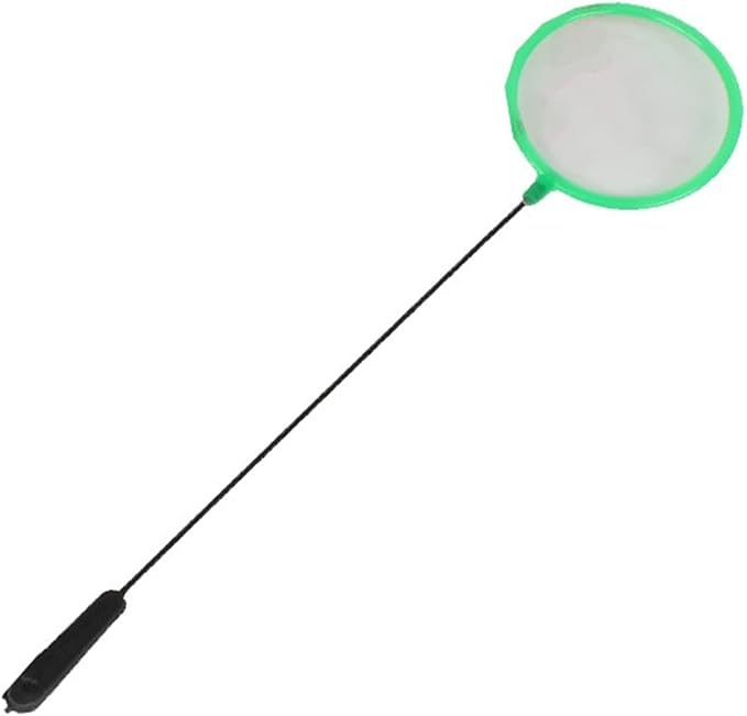 Aquarium Fish Net Dia 3in Fine Mesh Skimmer Strong and Safe for Cleaning Fishing Small Fish and Shrimps Aquarium Net Fine Mesh Cleaning Small, Green