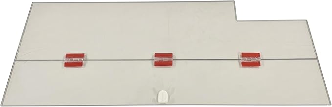 Aquarium Lid - 20 Gallon Long - Also Fits 29 Gallon Tanks - 3/16" Clear Polycarbonate Material - Tank not Included (Filter Cutout 2x7)