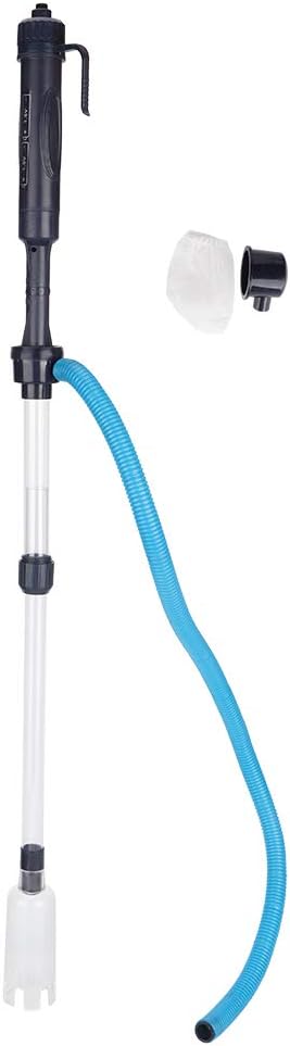 Electric Aquarium Gravel Cleaner, Wireless Fish Tank Cleaning Pump with Telescopic Tube, Multi - Functional Sand Washer for Water Change and Waste Removal in Freshwater