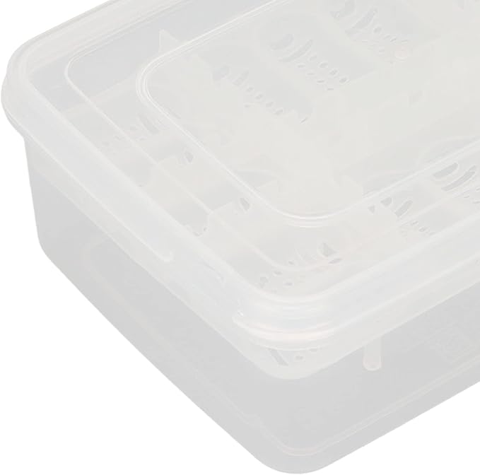 16 Grids Reptile Breeding Box,Reptile Incubator Professional Plastic Reptile Breeding Box Hatching Incubator for Amphibians Snakes Lizards Turtles Tortoises Geckos