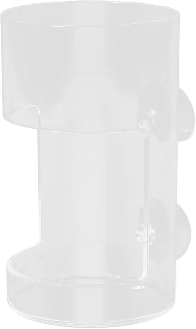 PRETYZOOM Acrylic Fish Feeder Bowl for Aquarium Shrimp and Betta Feeding Dish Automatic Fish Feeding Holder for Small Tanks