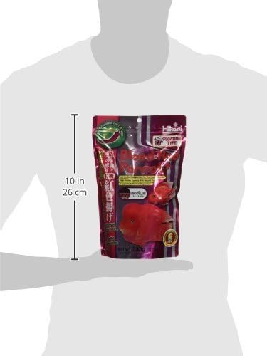 Hikari Blood Red Parrot+ Fish Food with Hikari-Germ (3 Pack, Medium Pellet, 11.7 Oz) (3 Items)