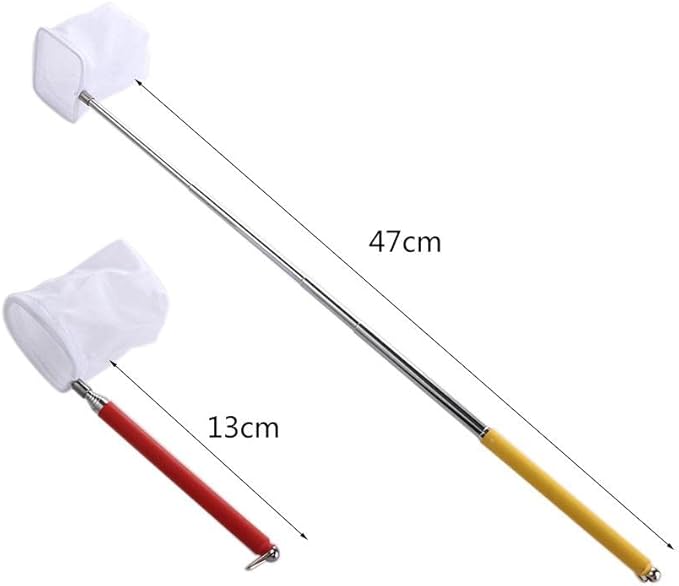 Catch Net Retractable Aquarium Fish Net, Long Handle Fish Tank Net, Fish Tank Cleaning Catching Net, Fish Scoop Aquarium Supplies