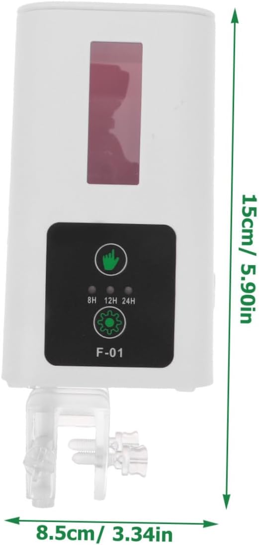 Automatic Fish Feeder for Aquarium with Intelligent Timer, Electric Turtle Feeder Food Dispenser for Fish Tank, Reusable Aquarium Accessory for Scheduled Feeding