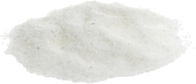 VANZACK 500g Pure White Natural Quartz Sand for Fish Tank Decor Aquarium Bottom Gravel