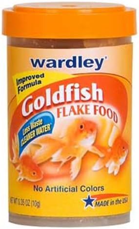 Wardley ProduCounts AWA1524 Goldfish Flakes, 0.35-Ounce