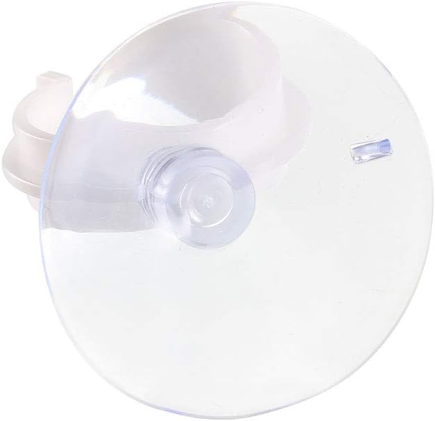 uxcell Aquarium Suction Cup Clips Airline Tube Holders Clamps for Fish Tank Clear 24mm 6Pcs