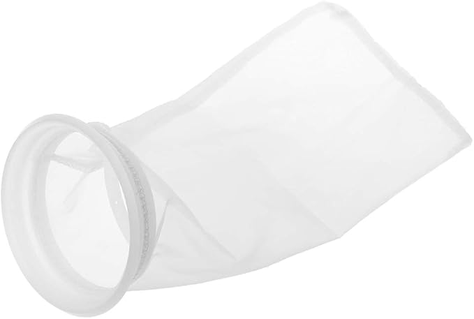 4 Inch Filter Socks 200 Micron Aquarium Nylon Filter Bags 4 in By 10 in Long Fish for Tank Filter Accessories Aquarium Heater Light Thermometers Gravel Sand Decorations