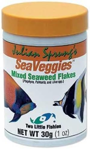 Two Little Fishies ATLSVMF4 Sea Veg-Mixed Seaweed Flakes, 1-Ounce