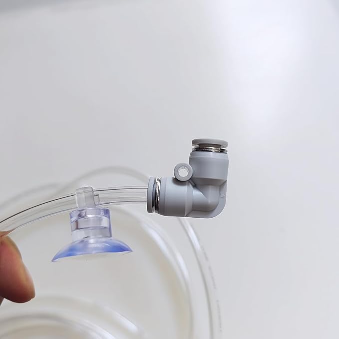 Aquarium CO2 Proof Tubing and Quick Connect Fittings CO2 System Improving Kit