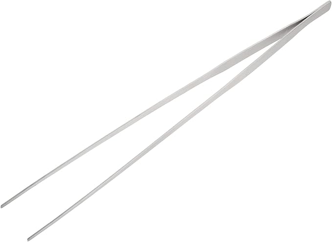 Utoolmart Aquarium Plant Tweezer, Stainless Steel Straight Tweezer, 48cm, For Fish Tank Plant Aquascape Tools, Feeding Tongs, 1 Pcs
