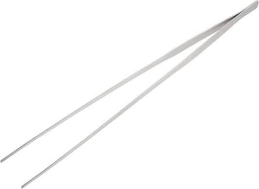 Utoolmart Aquarium Plant Tweezer, Stainless Steel Straight Tweezer, 48cm, For Fish Tank Plant Aquascape Tools, Feeding Tongs, 1 Pcs