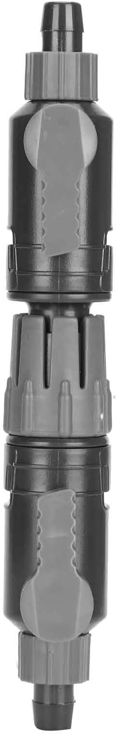 Aquarium Filter Connector Aquarium Water Control Valve Fish Hose Pipe Quick Release Double Tap Connector(/16mm)