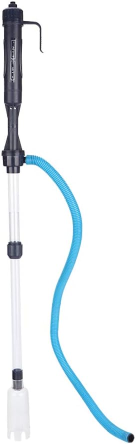 Electric Fish Tank Gravel Cleaner, Aquarium Cleaning Pump with Telescopic Tube, Multi - Functional Sand Washer for Water Change and Waste Suction in Freshwater Tanks