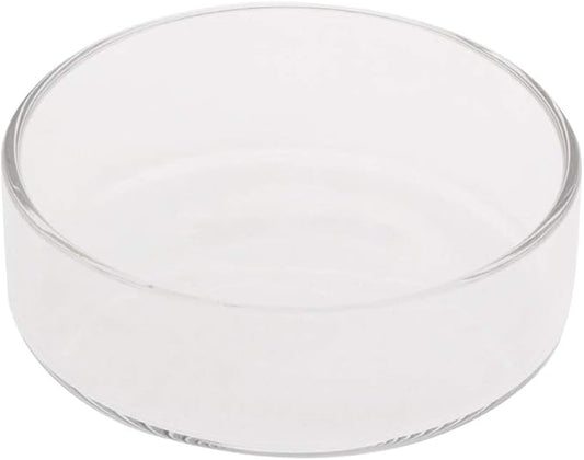 Fish Tank Feeding Bowl Dish Tray Feeder Aquarium Shrimp Glass - A