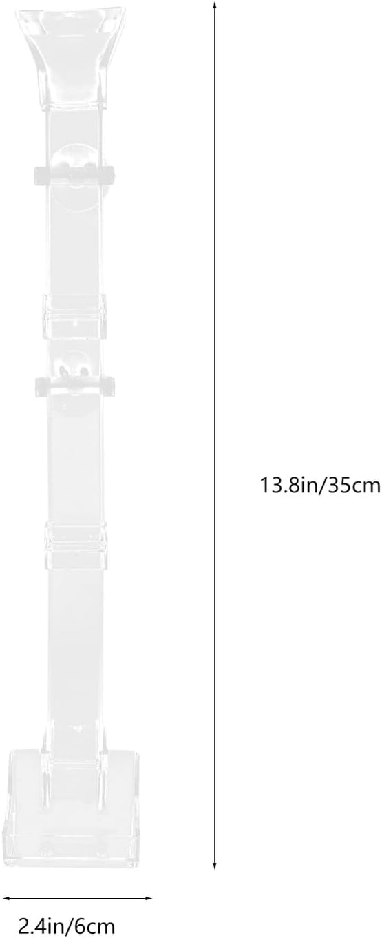 VANZACK Aquarium Shrimp Feeder Tube 3pcs Precision Feeding Dispenser for Fish Tank Aquarium Accessories Automatic Feeder for Aquatic Pets