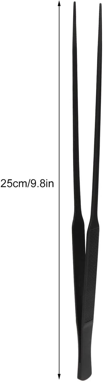 Stainless Steel Aquarium Tweezers, Aquarium Tools Kit, Aquarium Aquascaping Tool, Long Handle Fish Forceps, Aquarium Maintenance Tool for Fish Tank Plants Gravel Corals