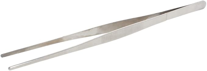 Utoolmart Aquarium Plant Tweezer, Stainless Steel Straight Tweezer, Aquarium Tweezers Extra Long 30cm, for Fish Tank Plant Aquascape Tools, Feeding Tongs, 1 Pcs