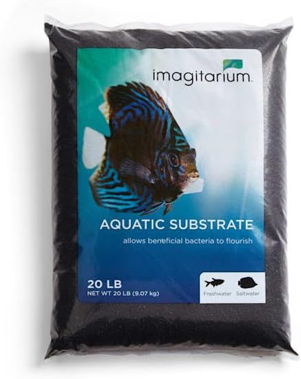 imagitarium by Petco Black Aquarium Sand 20 lbs.